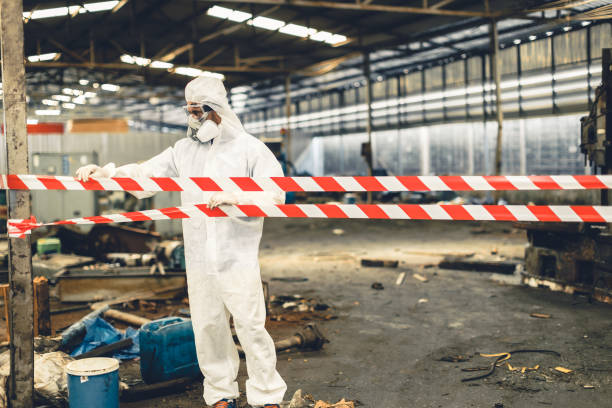 Professional Unattended Death Cleanup technician working in Clarksboro, NJ